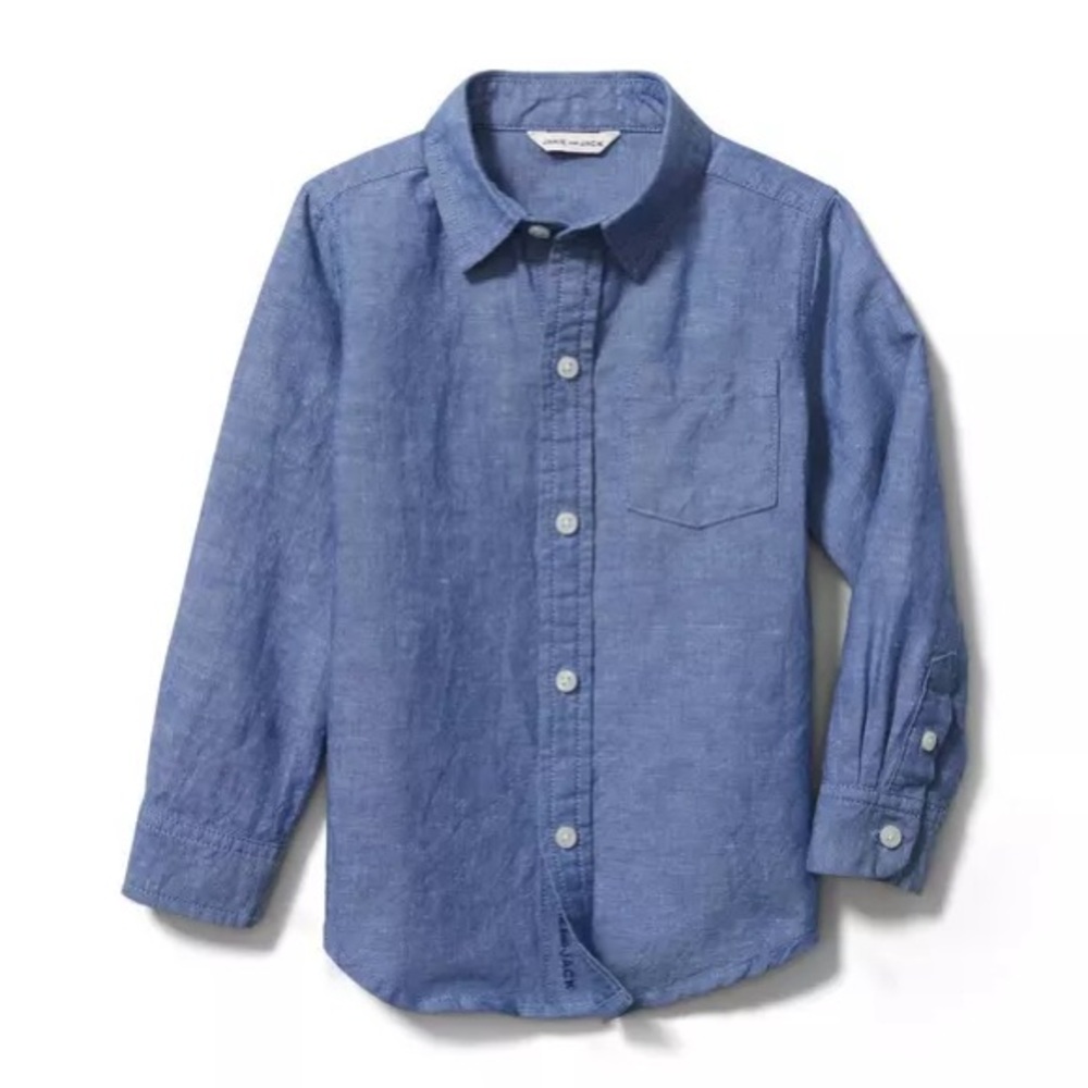 Janie and Jack
Chambray Linen Shirt